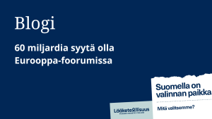 60 miljardia syytä olla Eurooppa-foorumissa