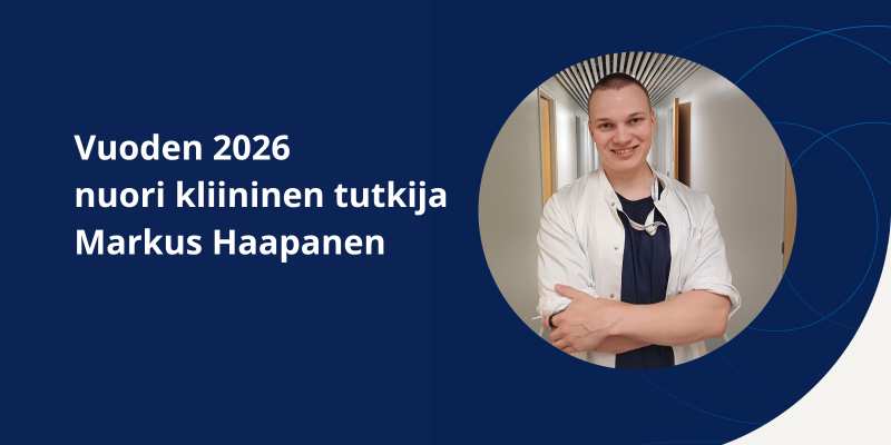 Vuoden 2026 nuori kliininen tutkija kannustaa nuoria lääkäreitä: kannattaa tehdä sekä tutkimusta että potilastyötä
