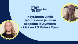 Tutustu lääkealaan, verkostoidu ja inspiroidu – hae mukaan PIF Future Stars -ohjelmaan!