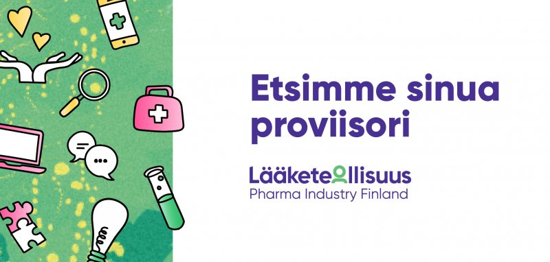 Etsimme joukkoomme proviisoria