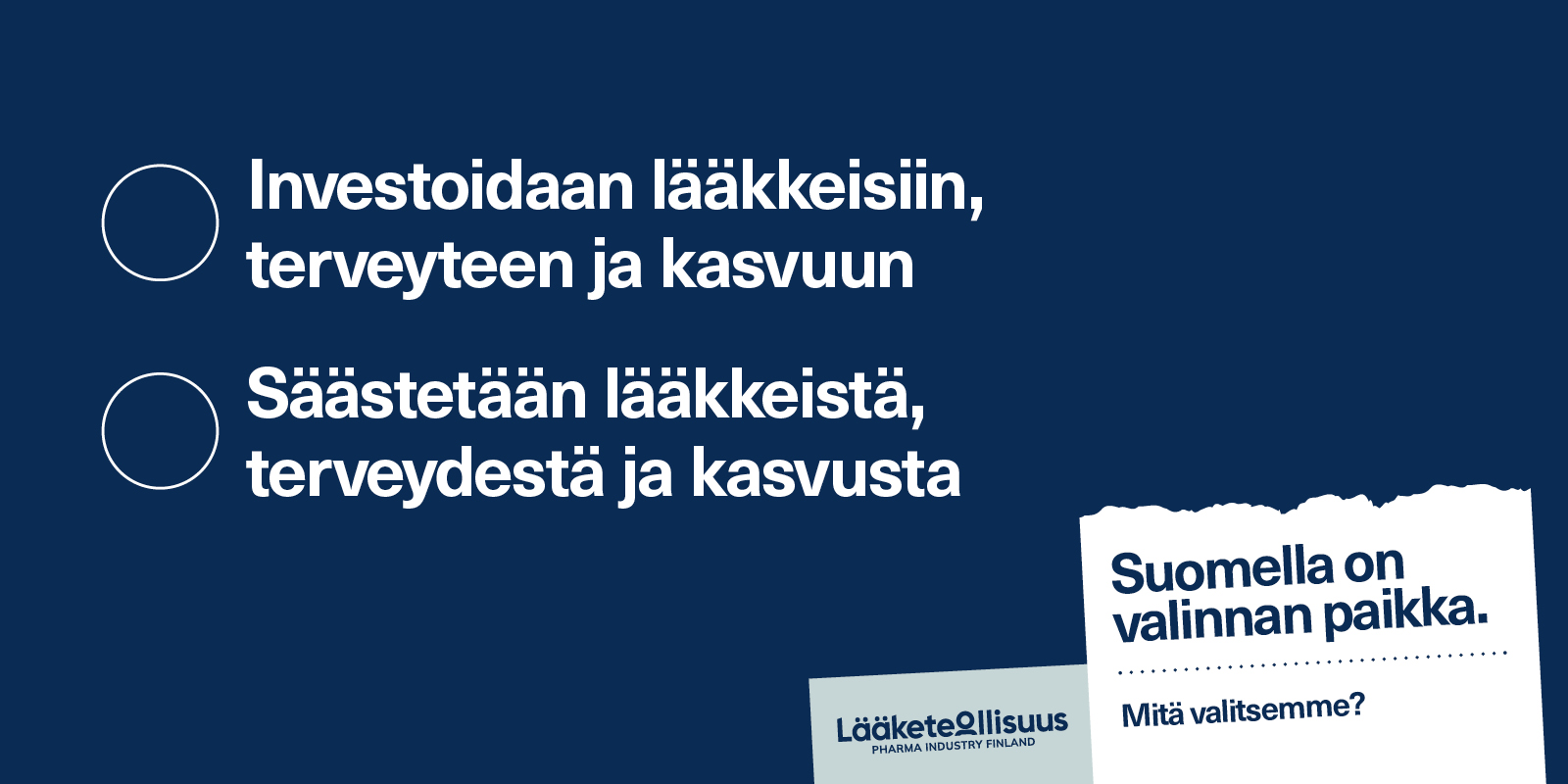 Kuvituskuva: Suomella on valinnan paikka