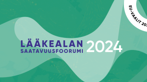 Tervetuloa Lääkealan saatavuusfoorumiin 2024!