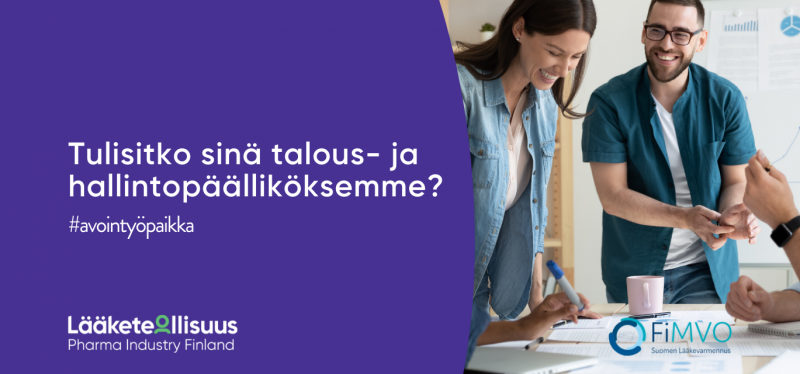 Tulisitko talous- ja hallintopäälliköksemme?